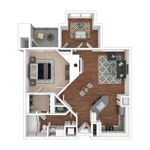 Floor plan King - Renovated