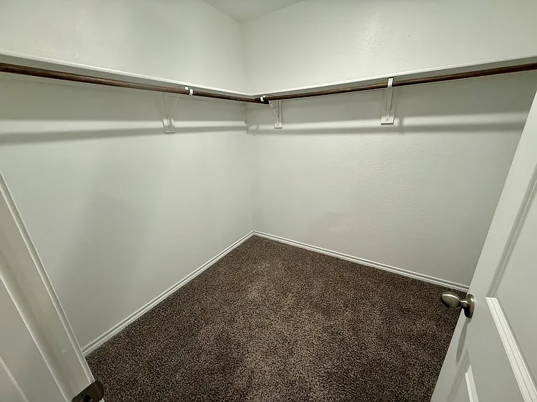 Master walk-in closet
