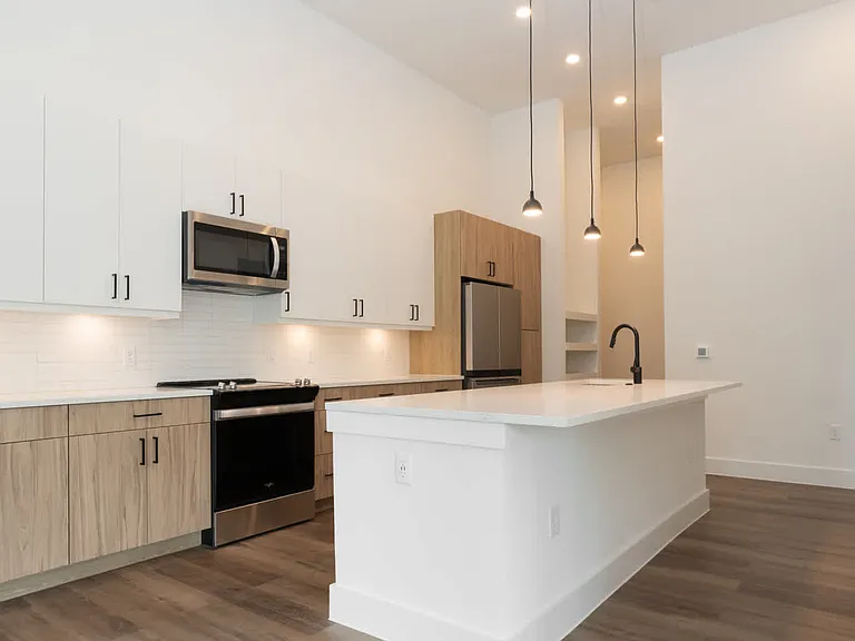 Kitchen with Stainless Steel Appliances
