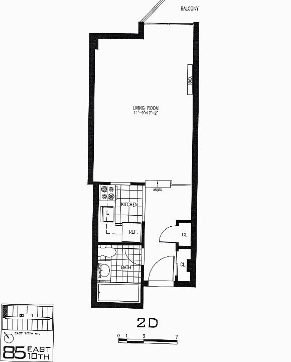 2nd image of 85 10th St #2D