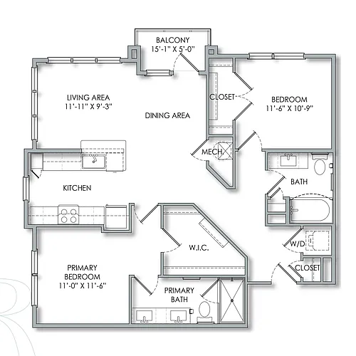 Floor plan B2