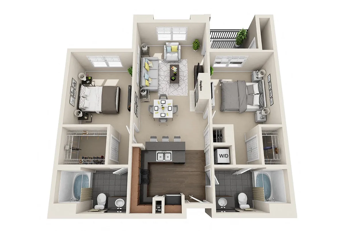 Floor plan B2B