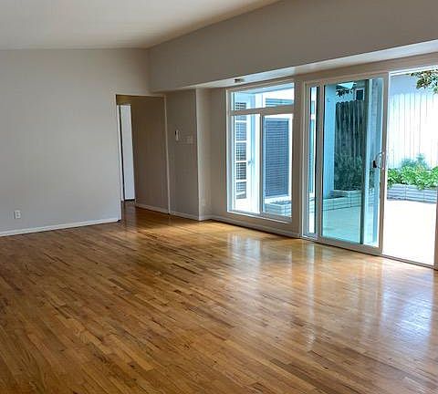 Living Room opening to the private patio