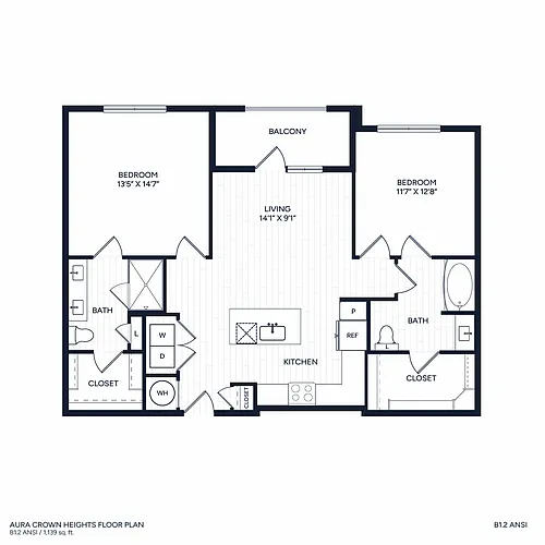 Floor plan B12