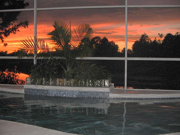 Pool at Sunset
