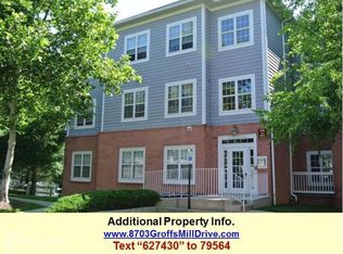 8703 Groffs Mill Dr #8703, Owings Mills, MD 21117