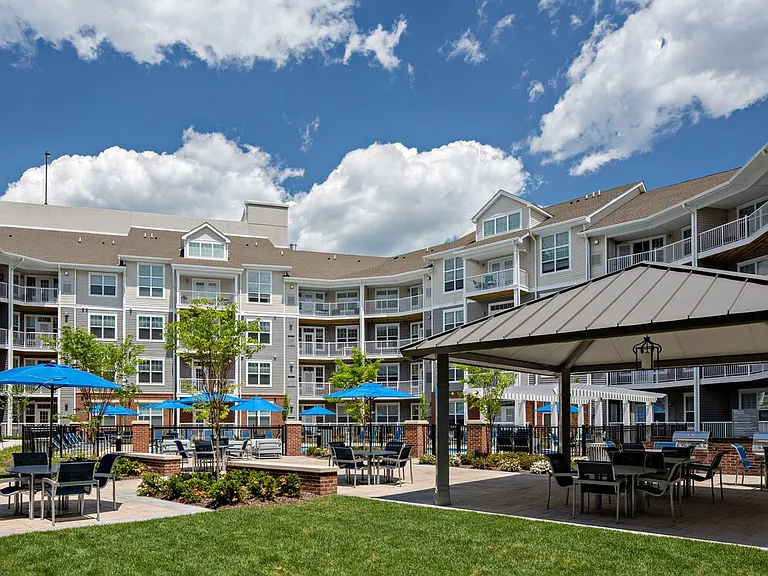 Newly renovated courtyard. Updated photos coming soon.