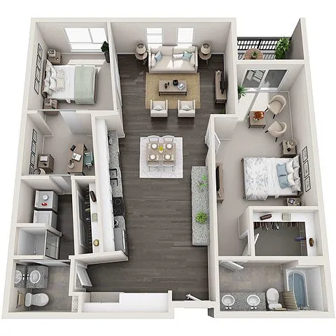 Floor plan Brookline