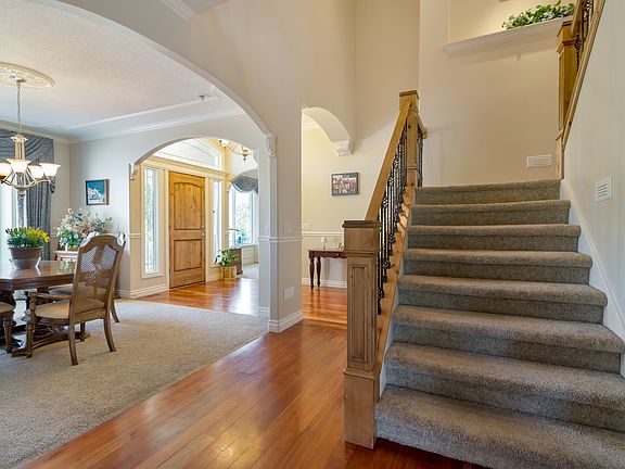 Front entry and stairs 