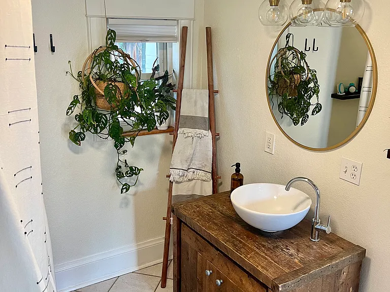 Down stairs bathroom 1 with clawfoot tub/shower