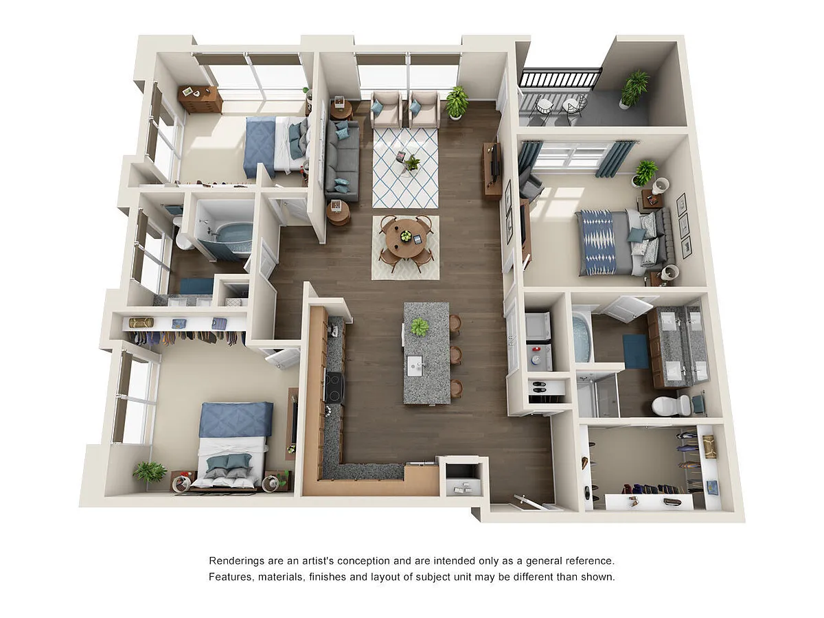 Floor plan C1A