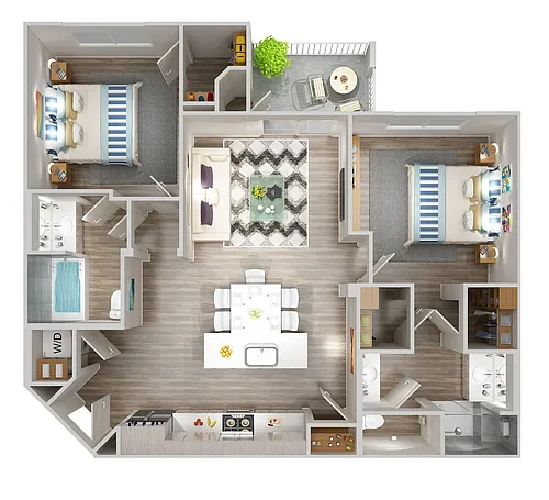 Floor plan Fontaine