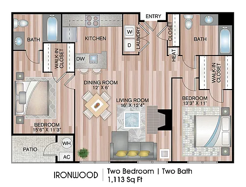 Floor plan Ironwood
