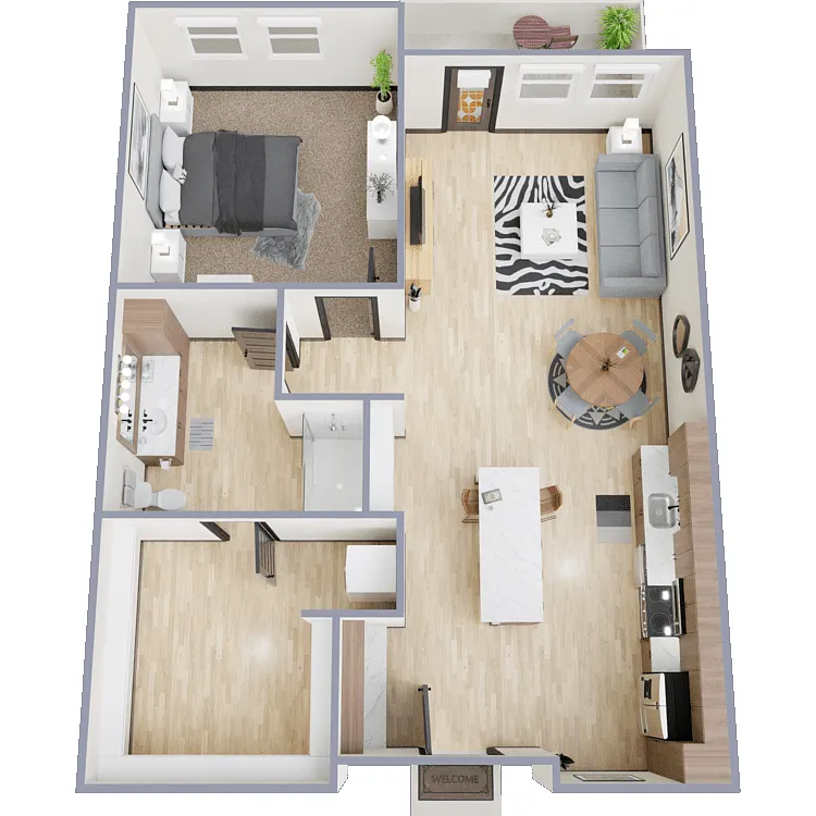 Floor plan 1D