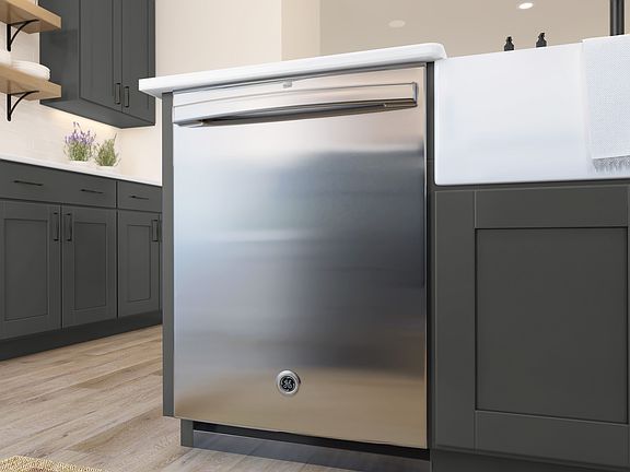 Stainless steel appliances apron front sink