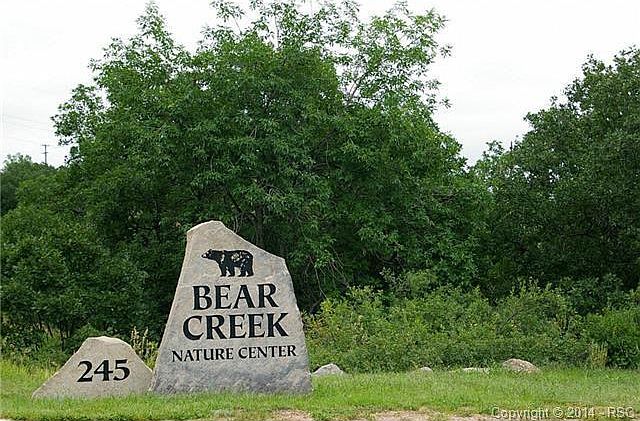 Bear Creek Nature center just up the road from the cabin.