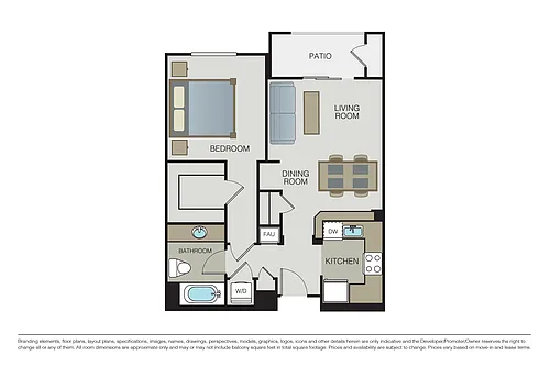 Floor plan Il Greco