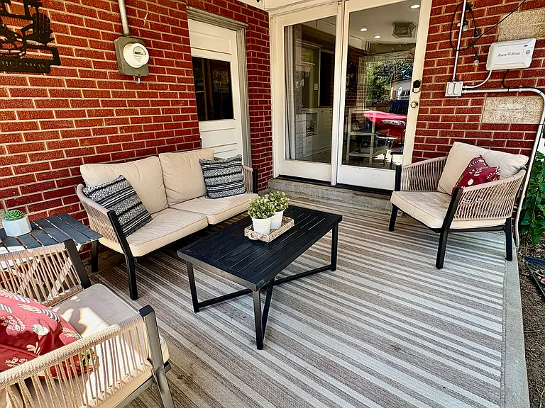 Patio, outdoor living space