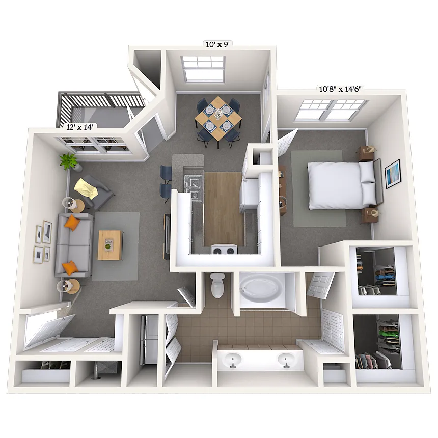 Floor plan A