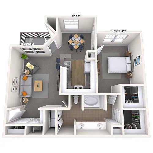 Floor plan A