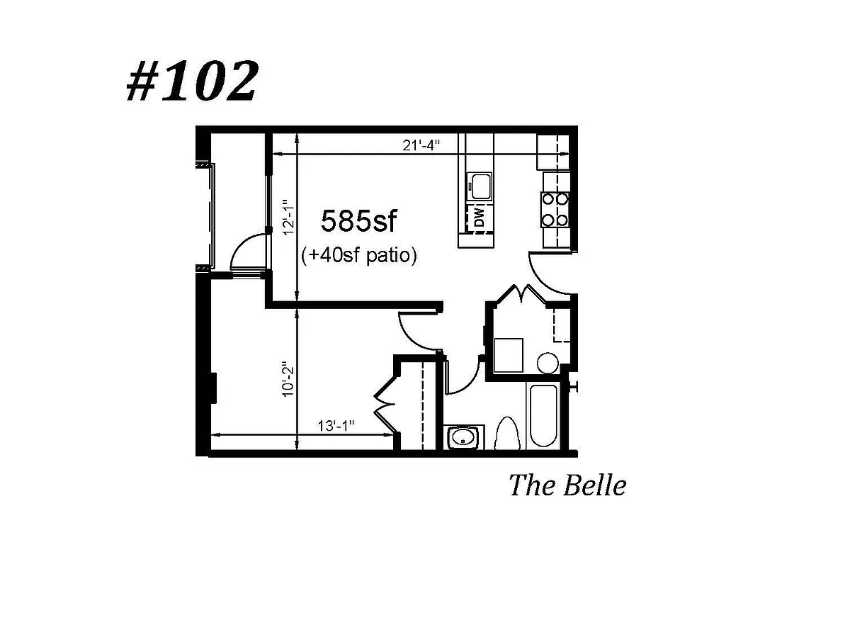 Floor plan Belle