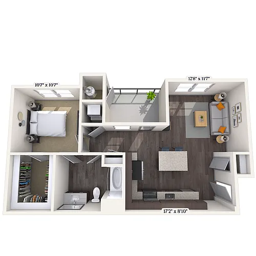 Floor plan Keystone