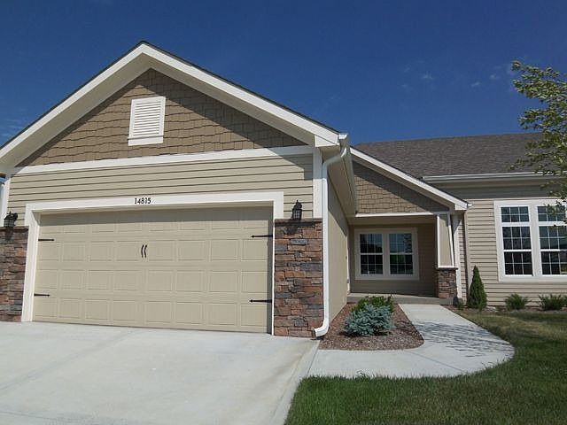 Front with Stone Trim