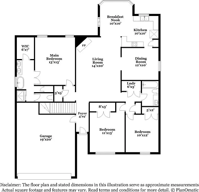3 bed, 2.0 bath, 1870 sqft, $2,050 — Photo 2