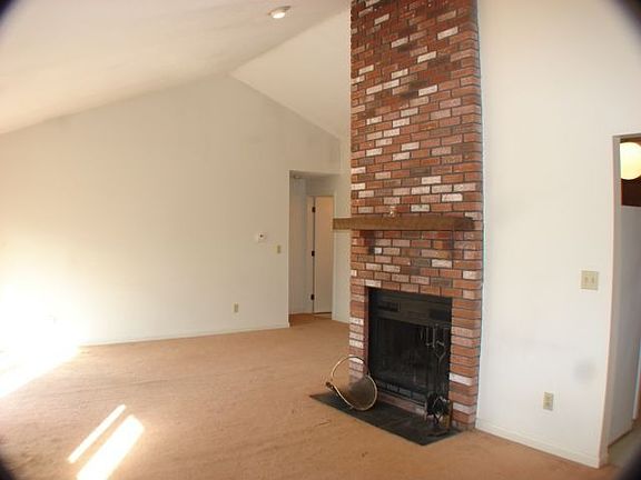 Floor to ceiling Fireplace