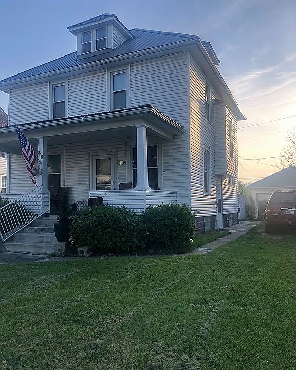 front of the house
