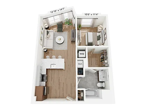 Floor plan A7