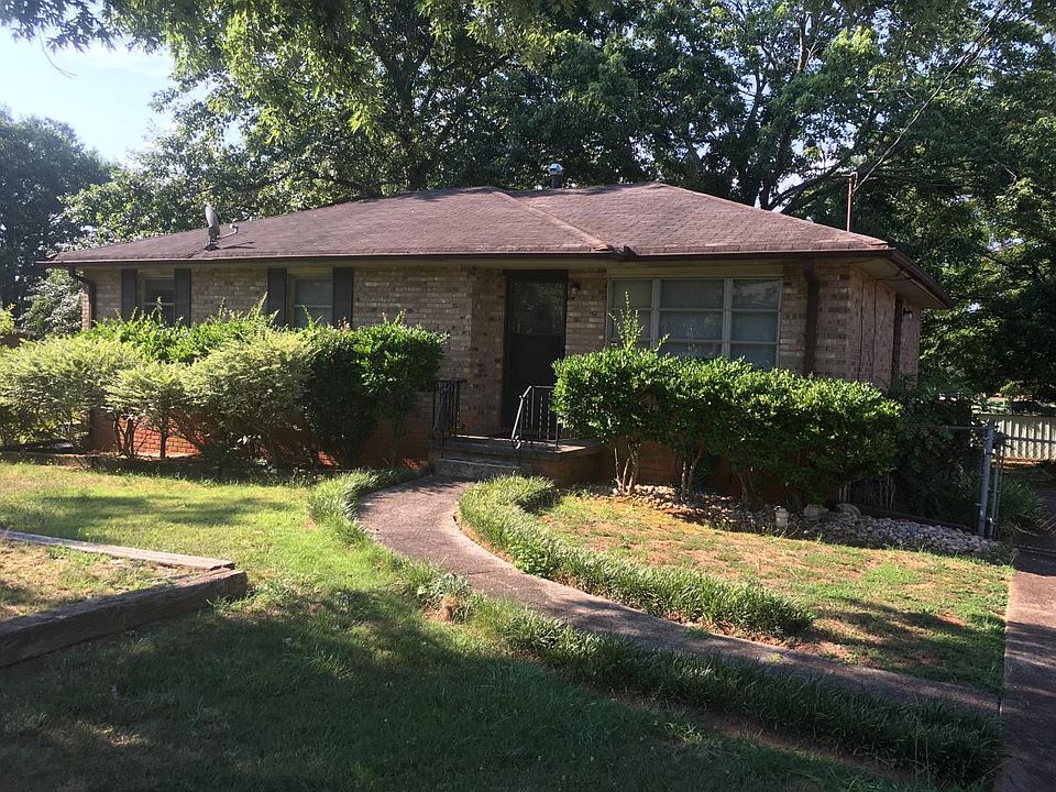 The front side of the house
