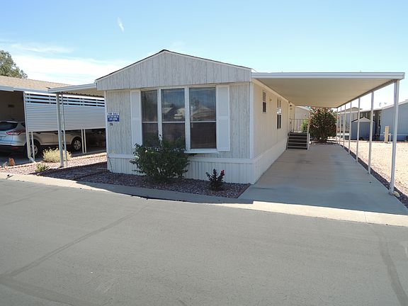 Long covered driveway