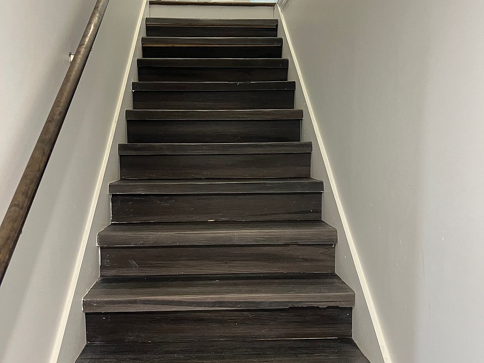 Stairs leading down to your new home