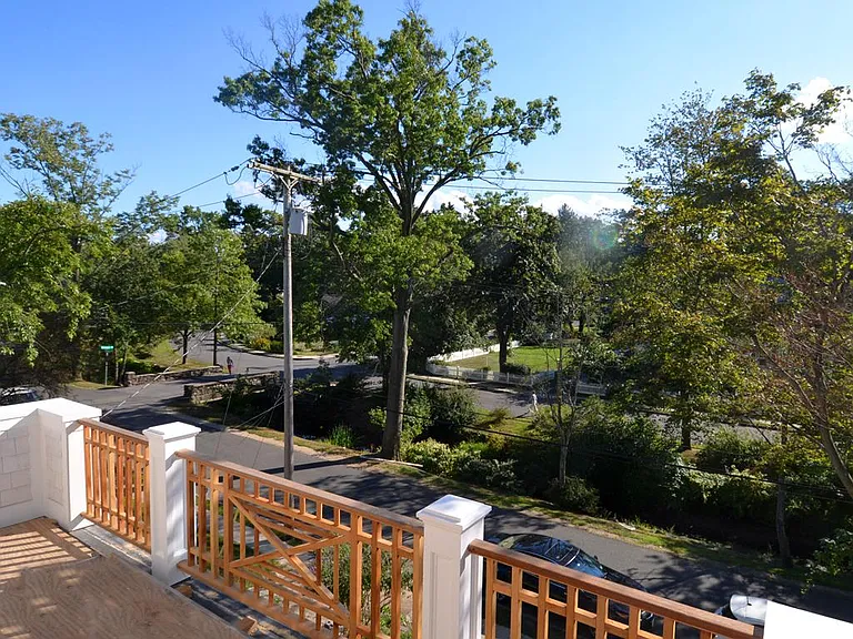 Second floor private deck off the principle bedroom provides great views