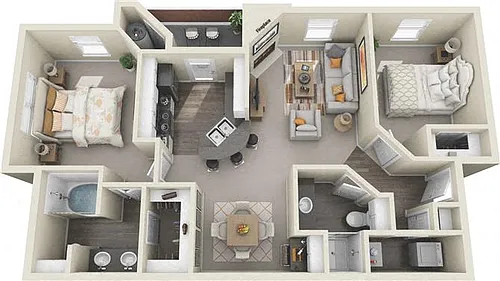 Floor plan Caravaggio