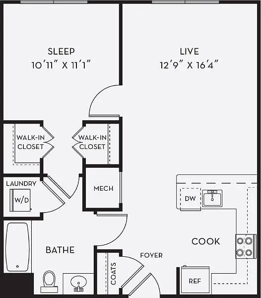 Floor plan A1