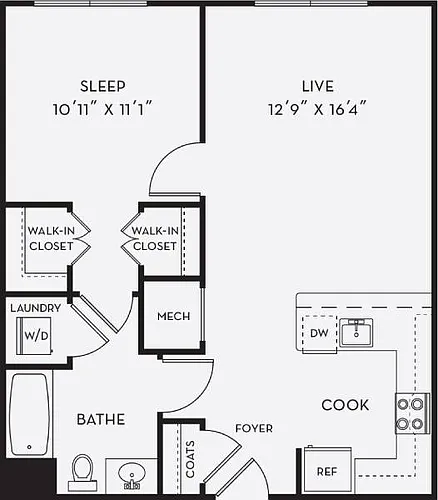 Floor plan A1