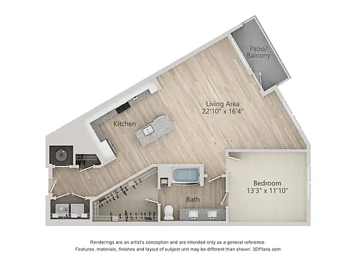Floor plan A16