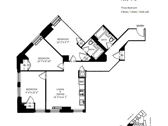 2nd image of 67 Wall St APT 6H