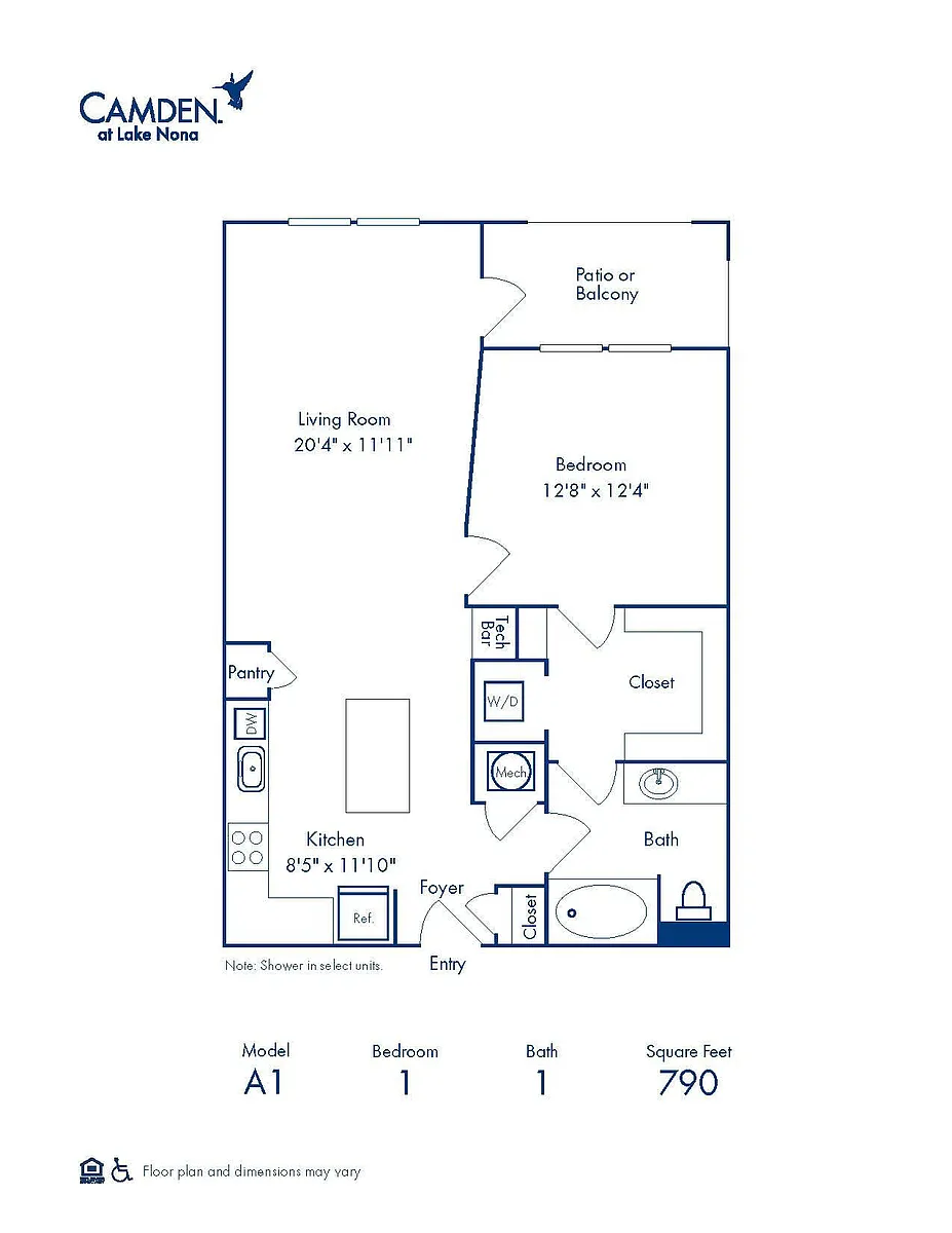 Floor plan A1
