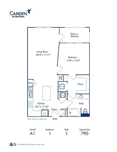Floor plan A1