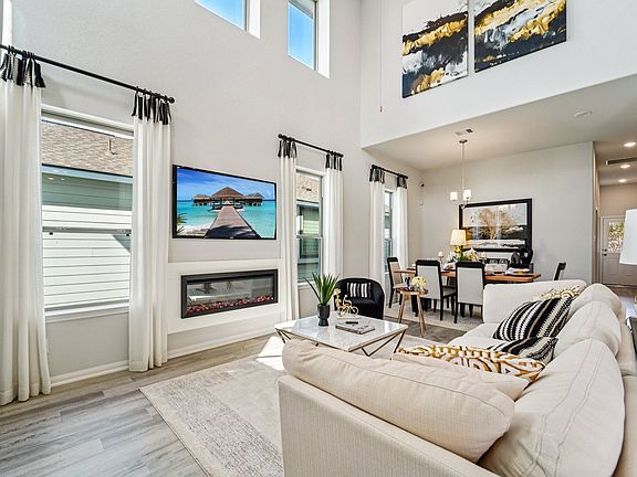 Tejas Village Model Home - Mansfield - Family Room