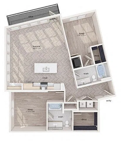 Floor plan B06