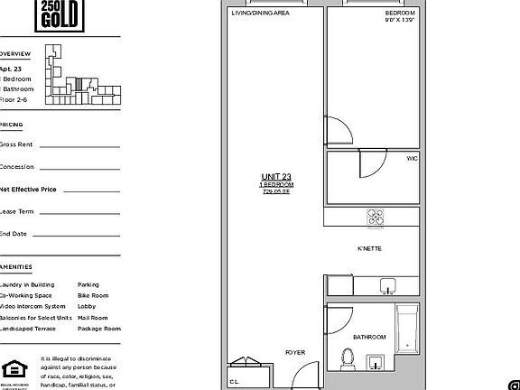 2nd image of 250 Gold St #324