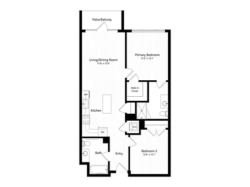 Floor plan B21