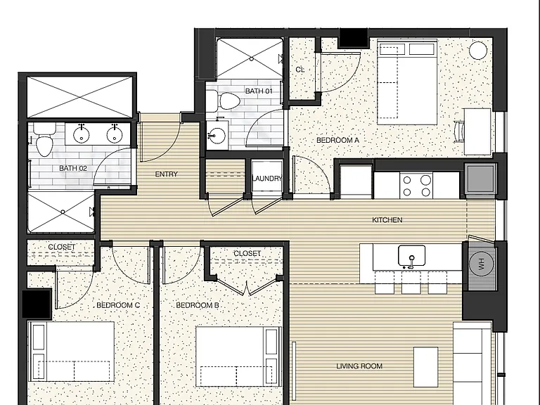 The Nest at 1324 | Temple Off-Campus Housing — Photo 37