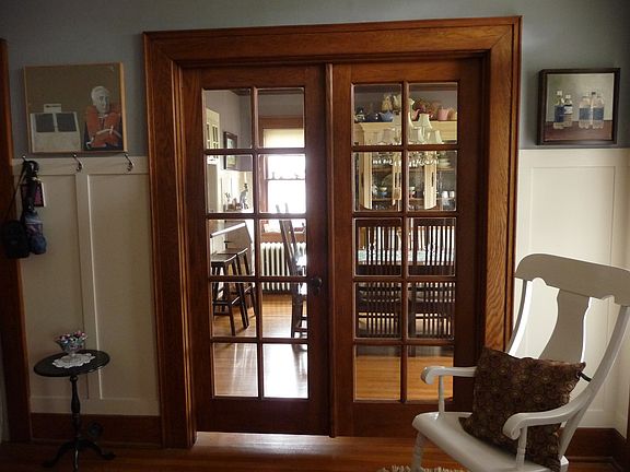 4 sets of French doors