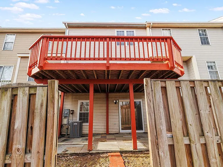 Stone Patio, Backyard, Deck
