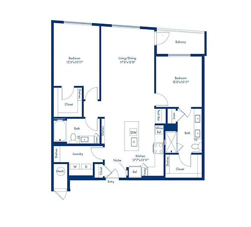 Floor plan B14